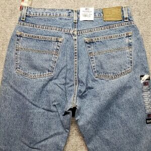 Vintage Ralph Lauren Denim Jeans Womens 14x31 Blue Classic High Rise Cotton New